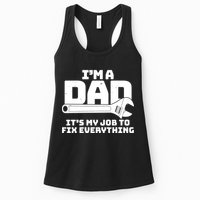 I'm A Dad It's My Job To Fix Everything Womens Tank Top
