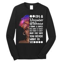 I'm A December Woman Cute Birthday Long Sleeve Shirt