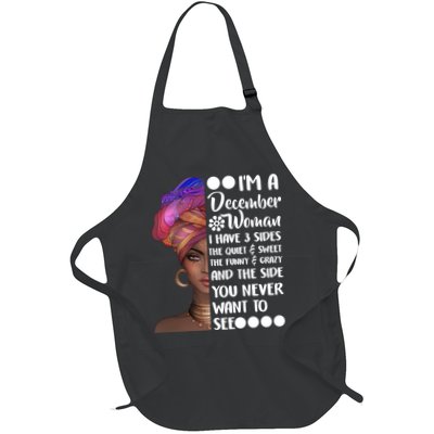I'm A December Woman Cute Birthday Apron