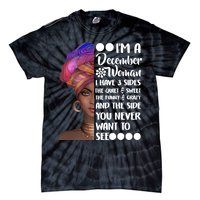 I'm A December Woman Cute Birthday Tie-Dye T-Shirt