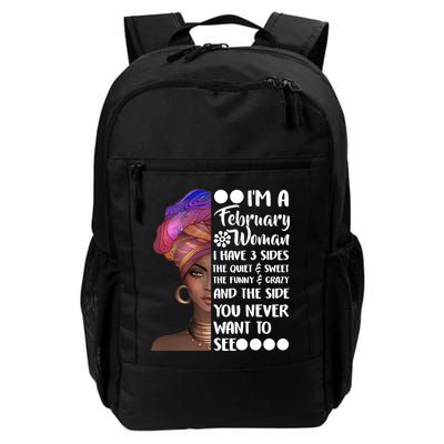 I'm A February Woman Backpack