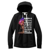 I'm A February Woman Women's Fleece Hoodie