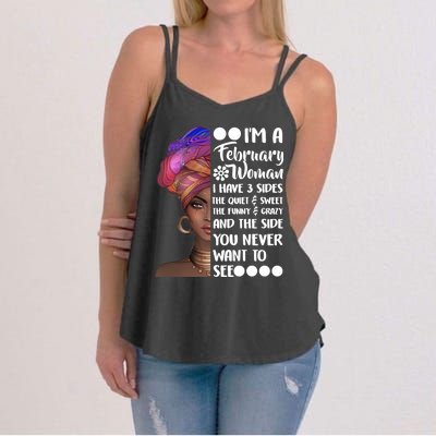 I'm A February Woman Women's Strappy Tank