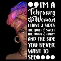 I'm A February Woman Zip Tote Bag