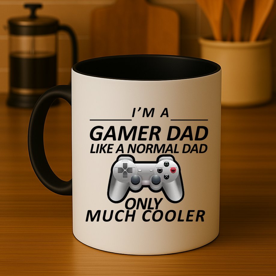 I'm A Gamer Dad Like A Normal Dad But Much Cooler Mug