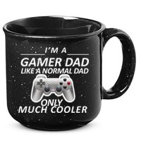 I'm A Gamer Dad Like A Normal Dad But Much Cooler 15oz Campfire Ceramic Mug