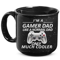 I'm A Gamer Dad Like A Normal Dad But Much Cooler 15oz Campfire Ceramic Mug