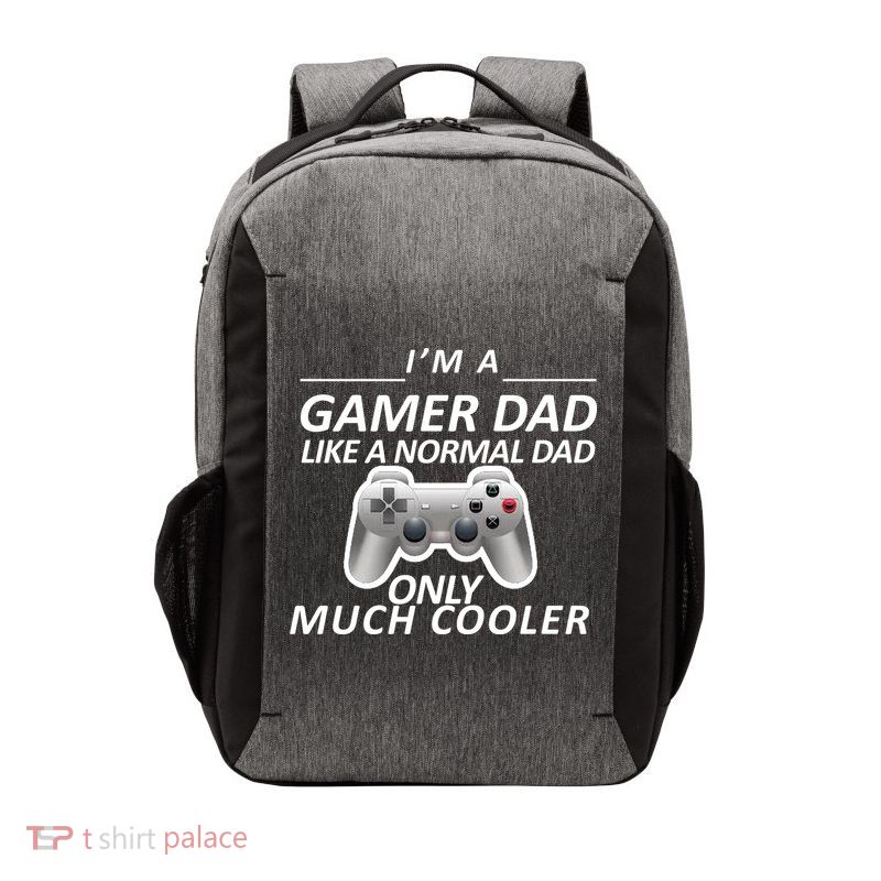 I'm A Gamer Dad Like A Normal Dad But Much Cooler Vector Backpack