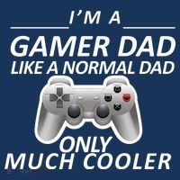 I'm A Gamer Dad Like A Normal Dad But Much Cooler 25L Jumbo Tote