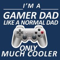 I'm A Gamer Dad Like A Normal Dad But Much Cooler Short Acrylic Beanie