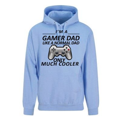 I'm A Gamer Dad Like A Normal Dad But Much Cooler Unisex Surf Hoodie