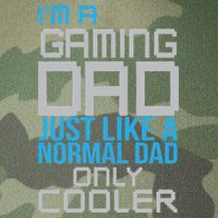 I'm A Gaming Dad Like a Normal Dad Only Cooler Legacy Tie Dye Trucker Hat
