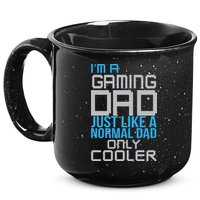 I'm A Gaming Dad Like a Normal Dad Only Cooler 15oz Campfire Ceramic Mug