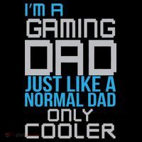 I'm A Gaming Dad Like a Normal Dad Only Cooler Wool Snapback Cap