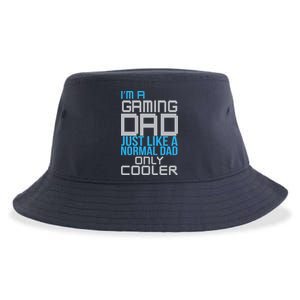 I'm A Gaming Dad Like a Normal Dad Only Cooler Sustainable Bucket Hat