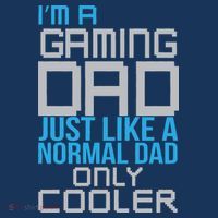 I'm A Gaming Dad Like a Normal Dad Only Cooler Sustainable Bucket Hat