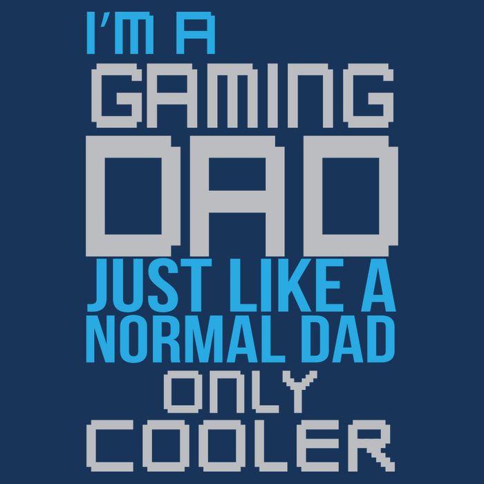 I'm A Gaming Dad Like a Normal Dad Only Cooler 16 in Basic Backpack