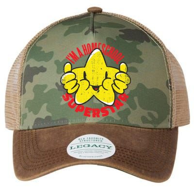 I'm A Homeschool Superstar Legacy Tie Dye Trucker Hat