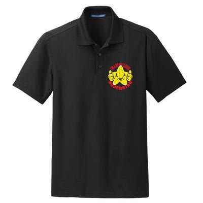 I'm A Homeschool Superstar Dry Zone Grid Polo