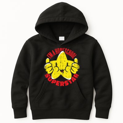 I'm A Homeschool Superstar Kids Hoodie