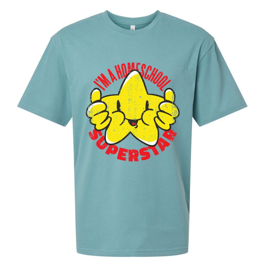 I'm A Homeschool Superstar Sueded Cloud Jersey T-Shirt