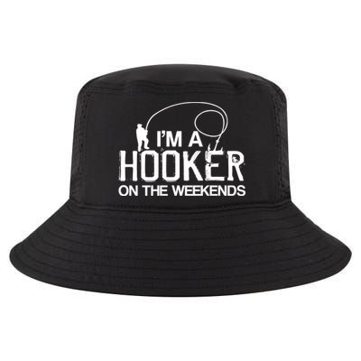 I'm A Hooker On The Weekends Cool Comfort Performance Bucket Hat