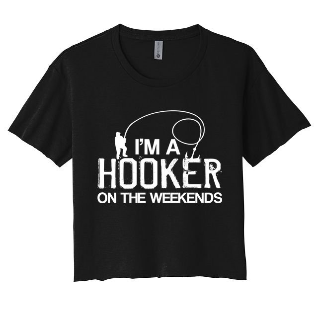 I'm A Hooker On The Weekends Crop Top