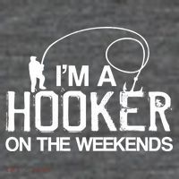 I'm A Hooker On The Weekends Flatbill Hat