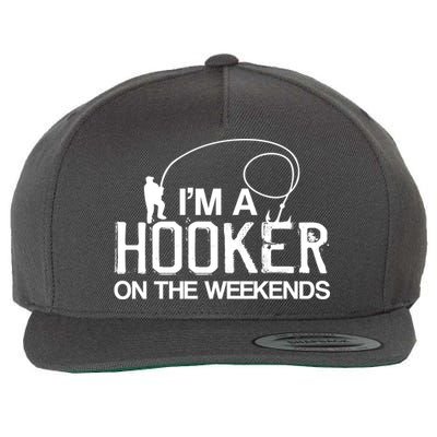I'm A Hooker On The Weekends Wool Snapback Cap