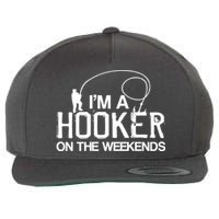 I'm A Hooker On The Weekends Wool Snapback Cap