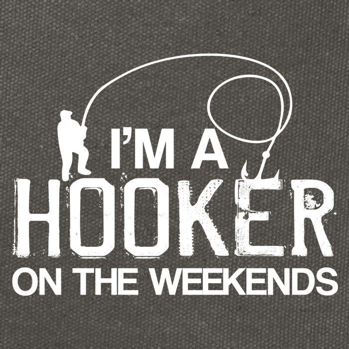 I'm A Hooker On The Weekends Cotton Canvas Backpack