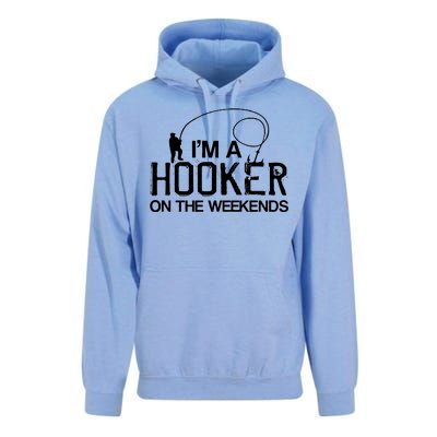 I'm A Hooker On The Weekends Unisex Surf Hoodie