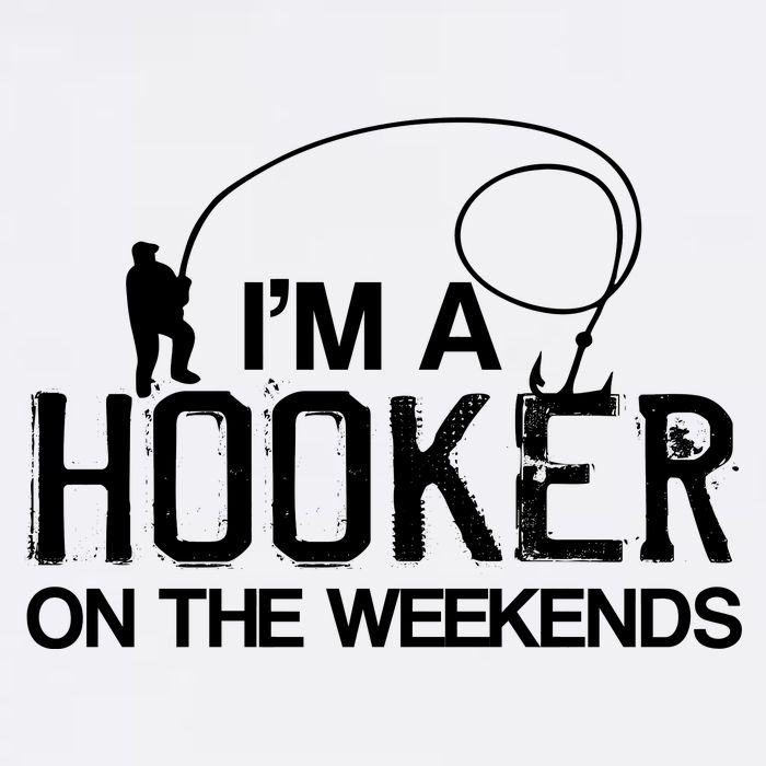 I'm A Hooker On The Weekends Garment-Dyed Sweatshirt