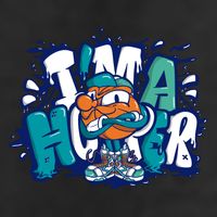 I'm A Hooper Basketball Graffiti Cool Comfort Performance Bucket Hat
