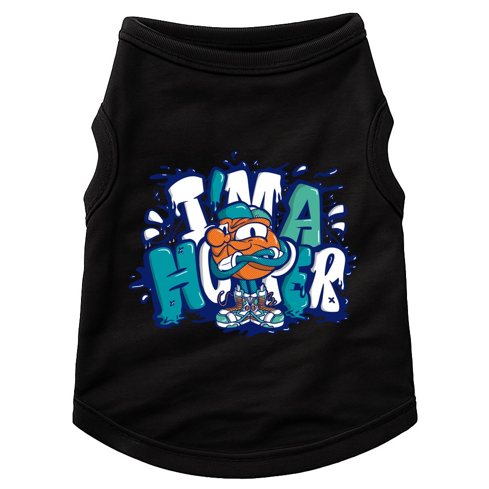I'm A Hooper Basketball Graffiti Doggie Tank