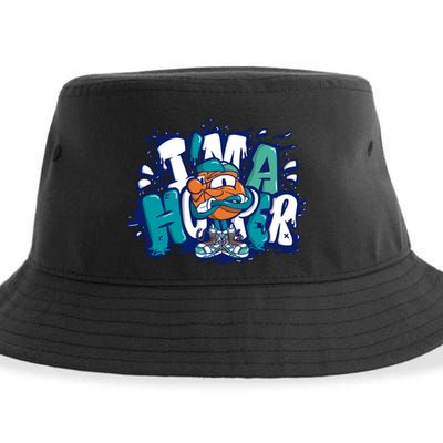 I'm A Hooper Basketball Graffiti Sustainable Bucket Hat