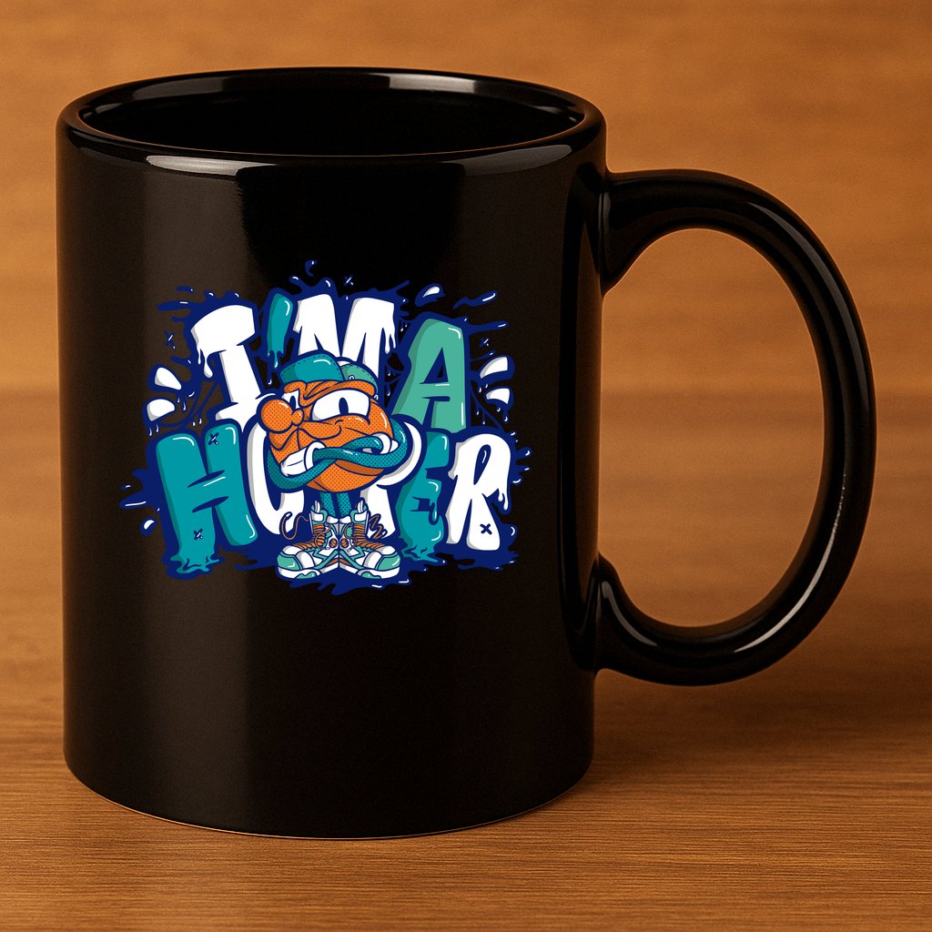 I'm A Hooper Basketball Graffiti 11oz C Handle Ceramic Mug