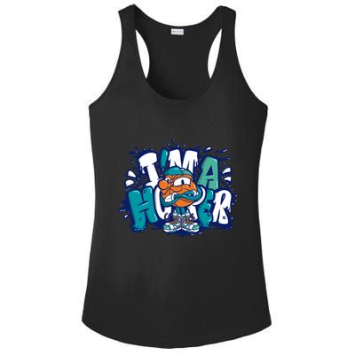 I'm A Hooper Basketball Graffiti Ladies PosiCharge Competitor Racerback Tank