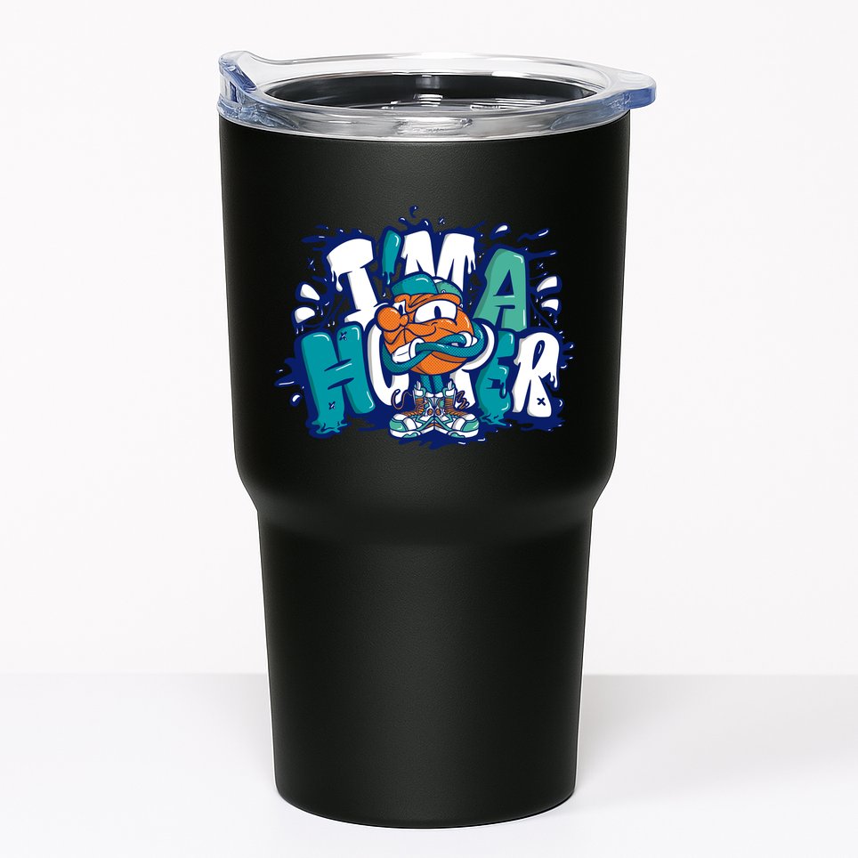 I'm A Hooper Basketball Graffiti Tumbler