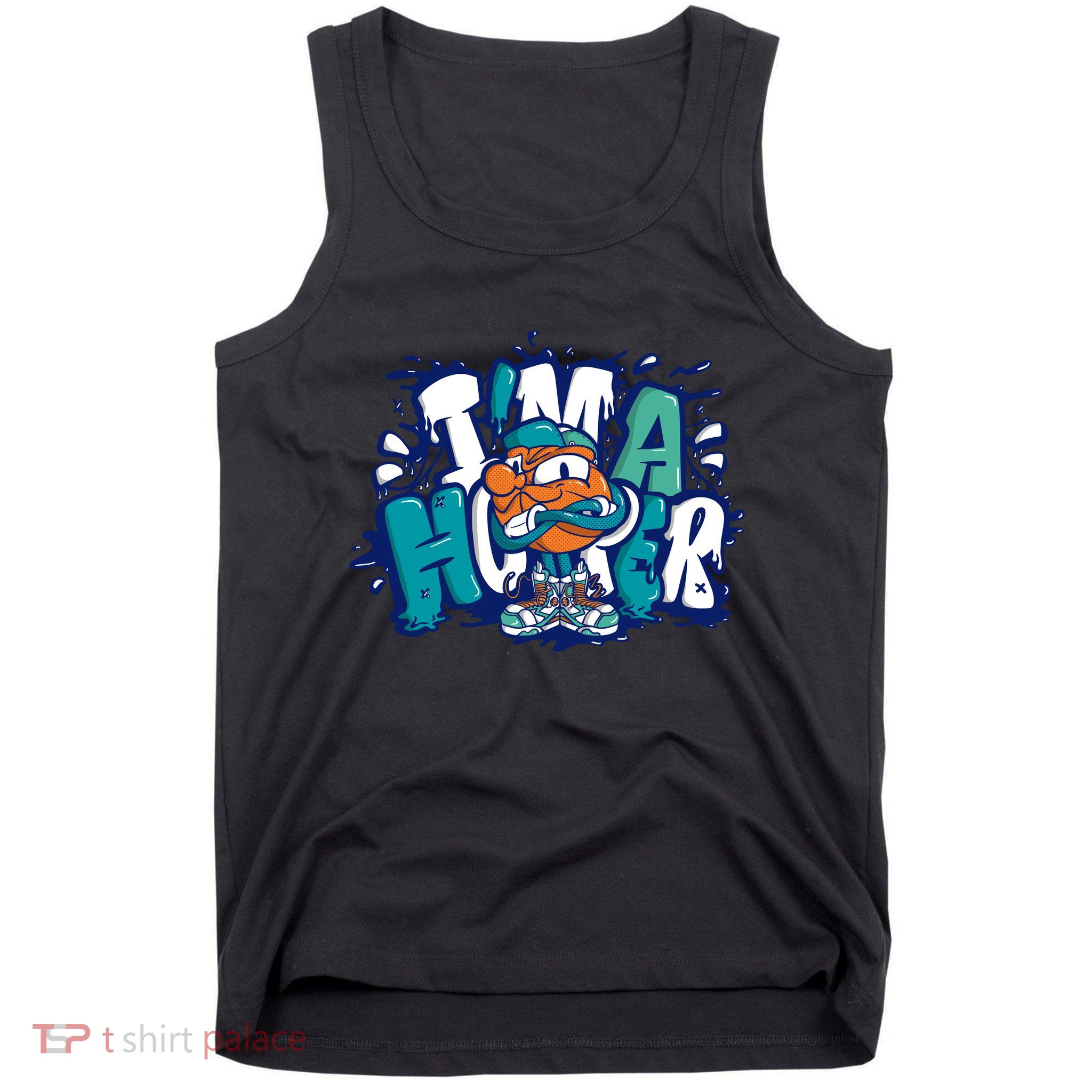 I'm A Hooper Basketball Graffiti Tank Top