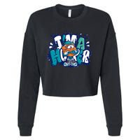 I'm A Hooper Basketball Graffiti Cropped Pullover Crew