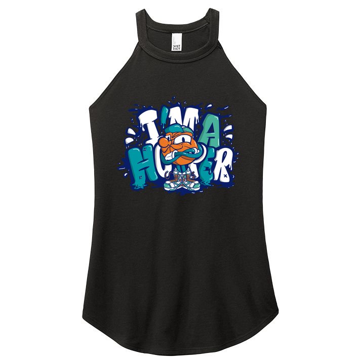 I'm A Hooper Basketball Graffiti Women's Perfect Tri Rocker Tank