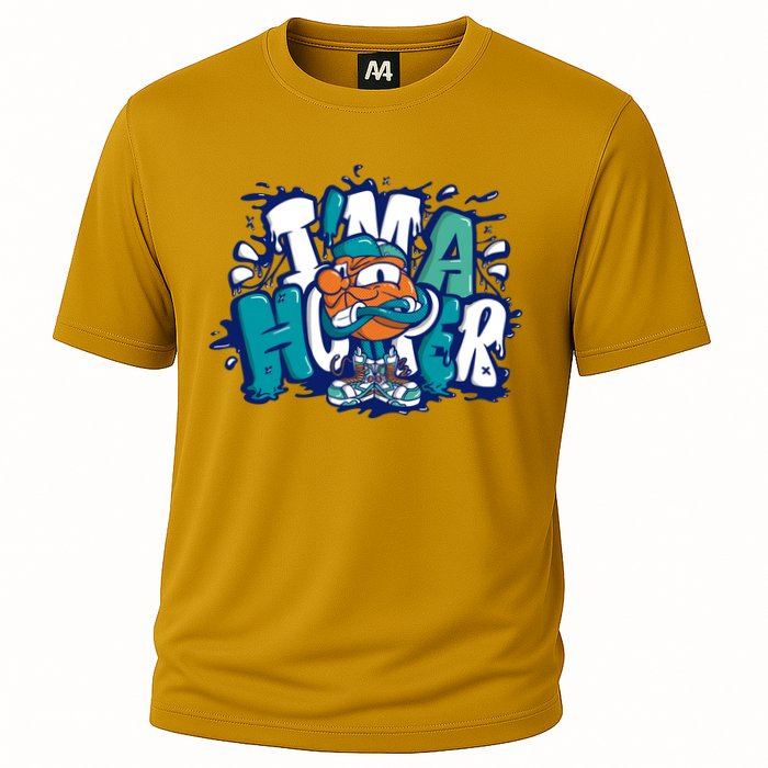 I'm A Hooper Basketball Graffiti Cooling Performance Crew T-Shirt