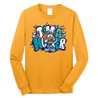 I'm A Hooper Basketball Graffiti Long Sleeve Shirt