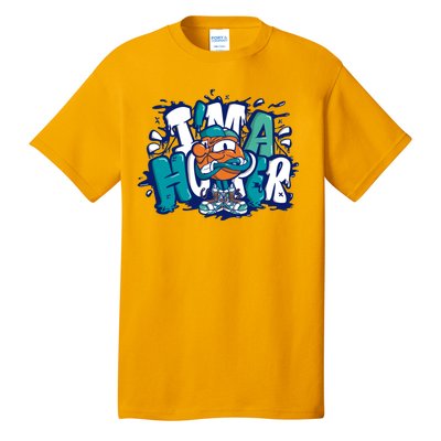 I'm A Hooper Basketball Graffiti Tall T-Shirt