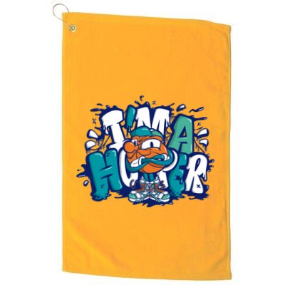 I'm A Hooper Basketball Graffiti Golf Towel