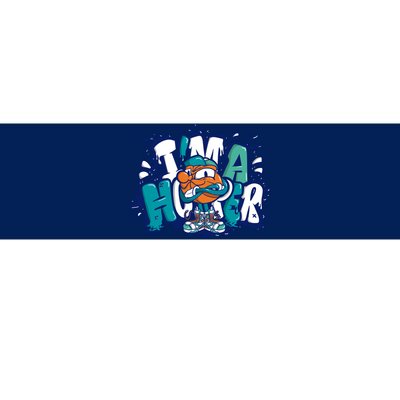 I'm A Hooper Basketball Graffiti Bumper Sticker