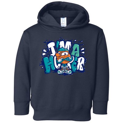 I'm A Hooper Basketball Graffiti Toddler Hoodie