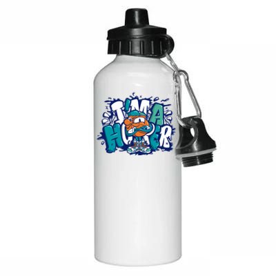 I'm A Hooper Basketball Graffiti Aluminum Water Bottle 