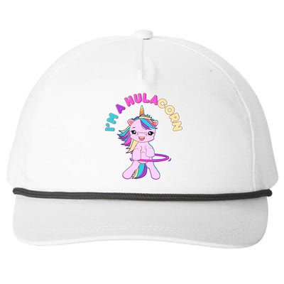 I'm A Hulacorn Snapback Five-Panel Rope Hat